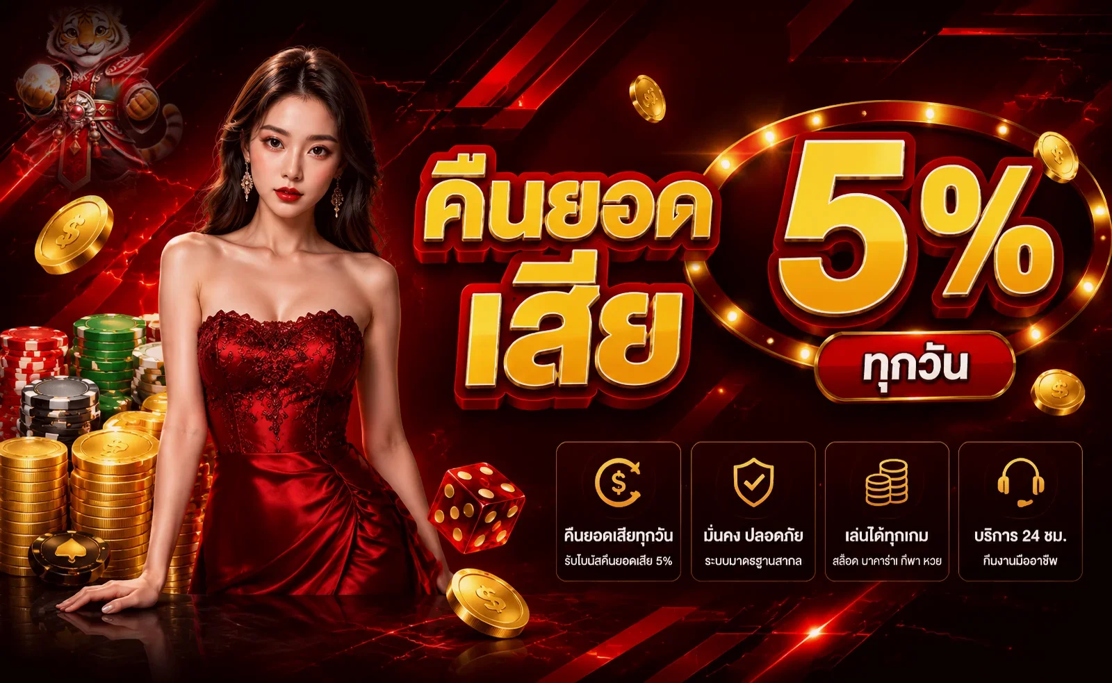 สไลด์โปรโมชั่นคืนยอด G2G1VIP